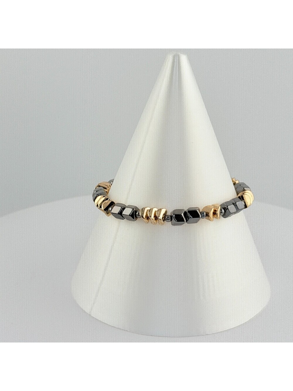 Bomb Party Single Stack Bracelet - on Yellow Gold #93